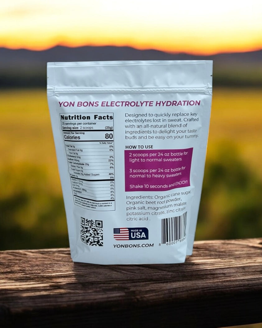 YB Electrolyte Hydration Mix - Beet flavor